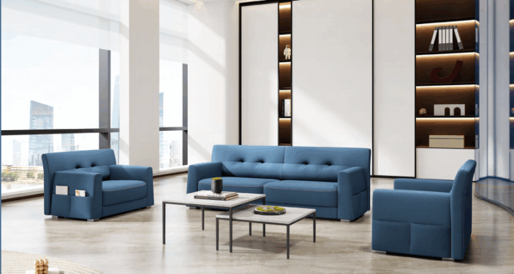 Modular office furniture systems designed for collaborative work zones