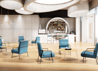 Acoustic privacy pods in a shared office environment