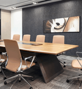 Sustainable office furniture manufacturing process