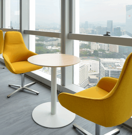 Comparison table of office chair materials and durability