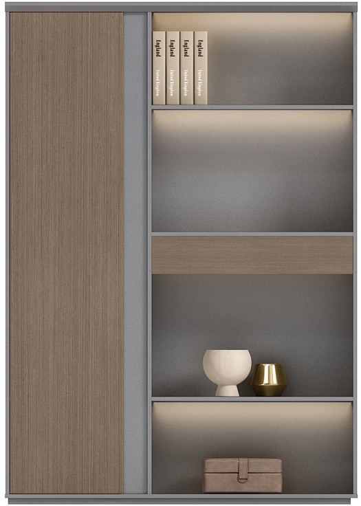 Customized wooden office storage units for large scale business