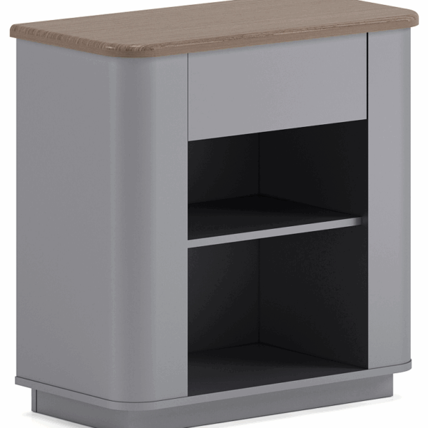 Modern open plan office with ergonomic furniture from China