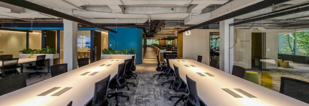 Modern office storage cabinets in a professional 2026 workspace
