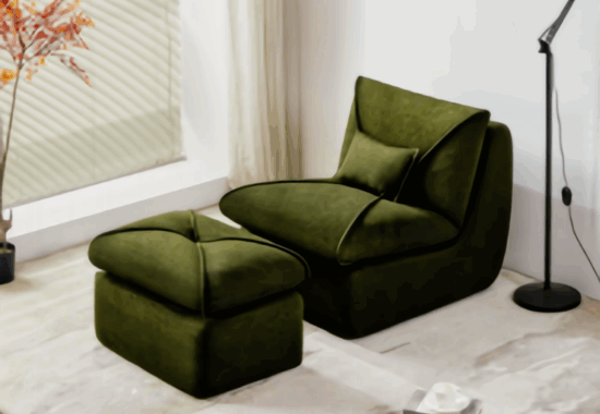 Sustainable office furniture made from recycled materials