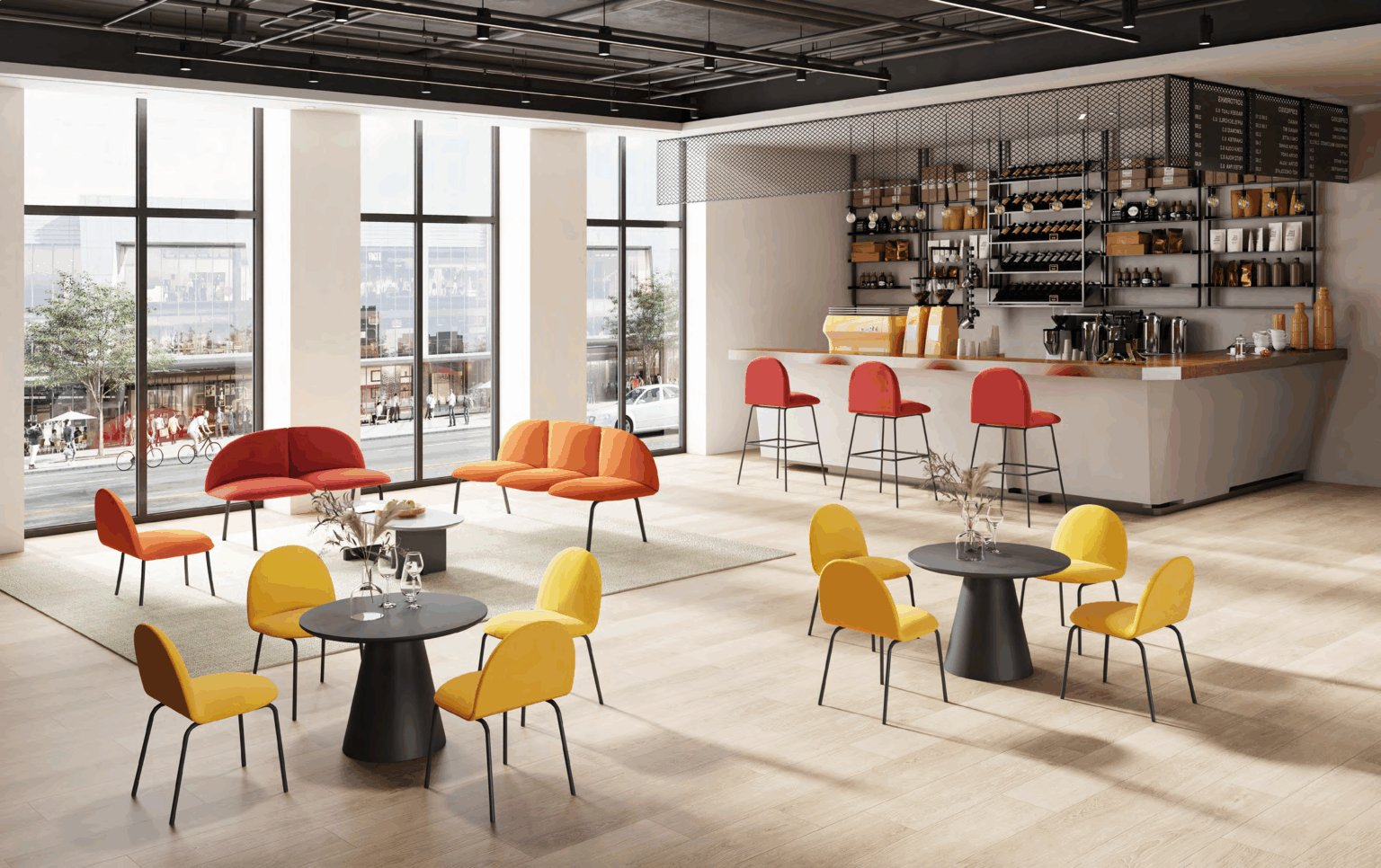 Sustainable furniture manufacturing process for office desks