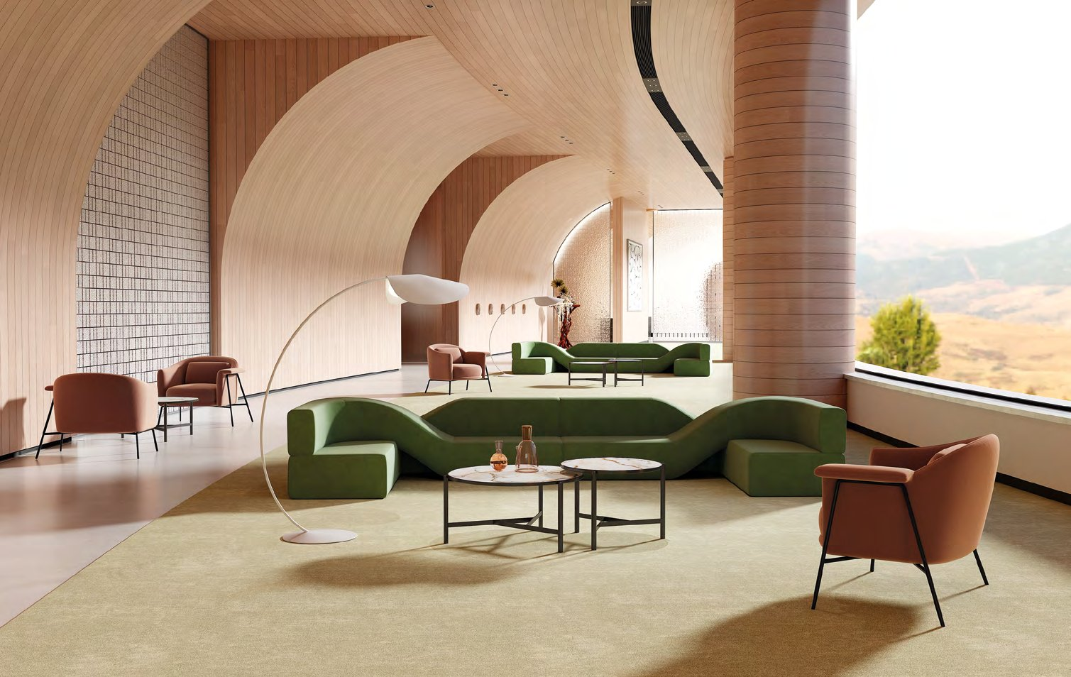 Sustainable office furniture made from recycled materials for 2026 design projects