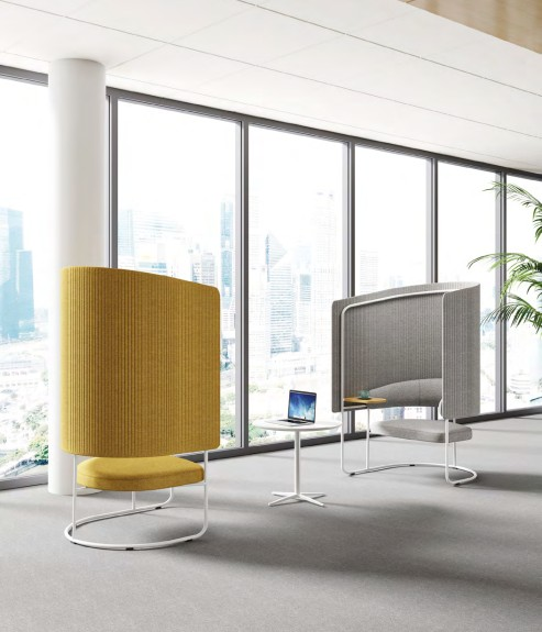 Modular meeting room furniture for collaborative workspaces